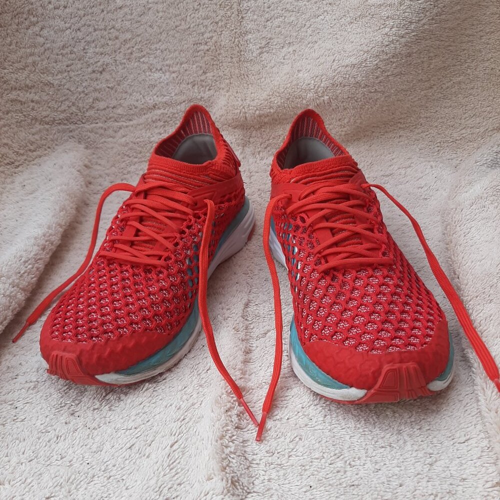 Puma Speed IGNITE NETFIT Women's Running Shoes Red Size 8